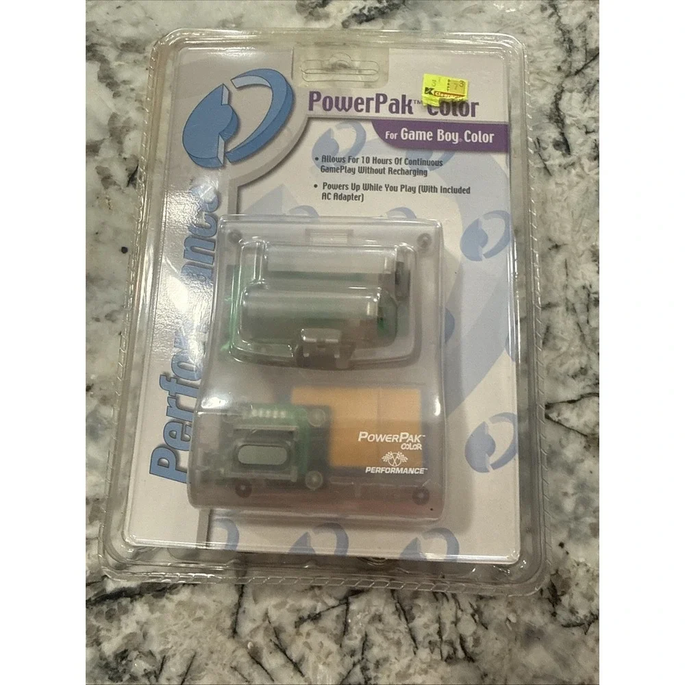 PowerPak Color For Game Boy Color Performance AC Adaptor NEW SEALED